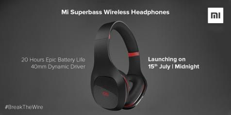 Новые наушники Mi Superbass Wireless от Xiaomi?