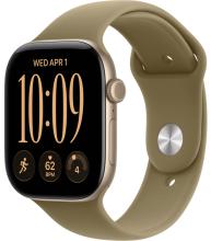 Умные часы Apple Watch Series 12 42mm Light Gold Aluminum Case with Sport Band Olive