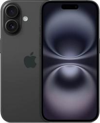 Смартфон Apple iPhone 16 128GB, Black (чёрный)