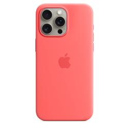 Чехол iPhone 15 Pro Max Silicone Case with MagSafe - Guava