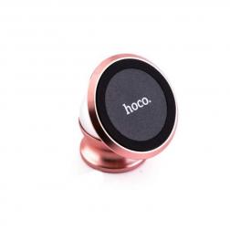 Автомобильный держатель Hoco CA6 Magnetic Vehicle - mounted Mobile Holder (Rose Gold)