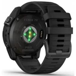 Garmin Fenix 7X Pro Sapphire Solar Carbon Gray DLC Titanium / Black Band