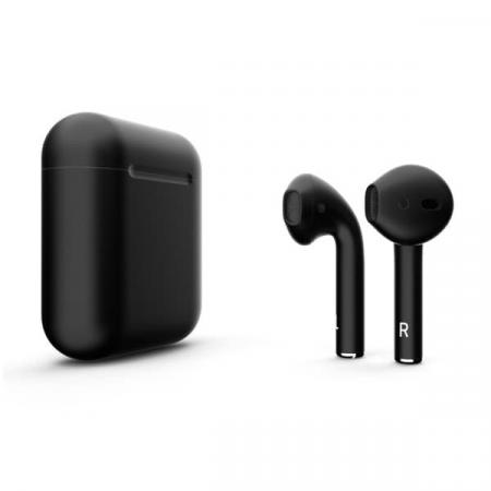 Apple AirPods (New black) наушники в зарядном футляре