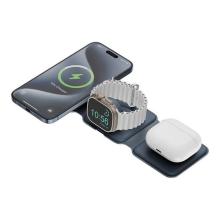 Складывающаяся зарядка 3 в 1 bazic GoMag Trio Plus 15W