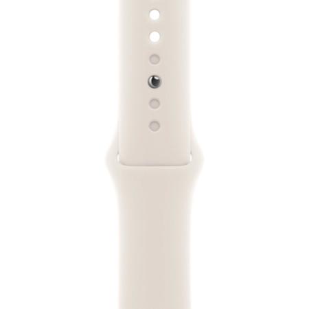 Умные часы Apple Watch SE 3 44mm (2025) Starlight Aluminum Case with Sport Band Starlight