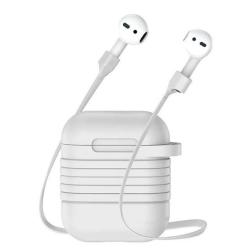 Чехол для Apple AirPods Baseus белый