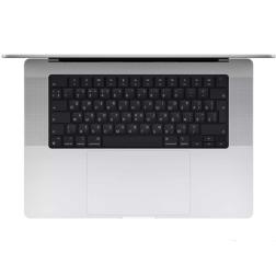 Apple MacBook Pro 16" (M1 Max 10C CPU, 32C GPU, 2021) 64 ГБ, 4 ТБ SSD, серебристый