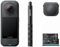 Экшн-камера Insta360 X4 Air 8K 360 Camera Starter Bundle, черный