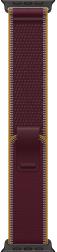 Apple Watch Ultra 4 (2026) 49mm Black Titanium Case with Burgundy Trail Loop (M/L)