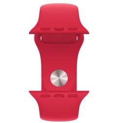 Apple Watch S8 45mm Red Aluminum Case / Red Sport Band