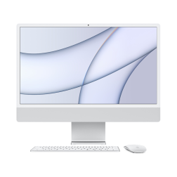 Apple iMac 24" Retina 4,5K, (M1 8C CPU, 8C GPU), 8 ГБ, 512 ГБ SSD, серебристый