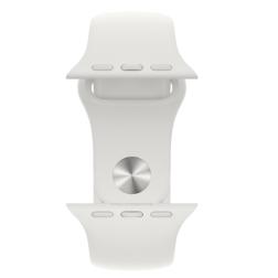 Apple Watch S8 41mm Silver Aluminum Case / Silver Sport Band